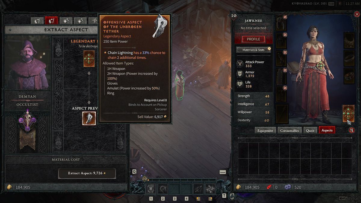 Diablo 4 - Improving Gear (Image via Blizzard Entertainment)