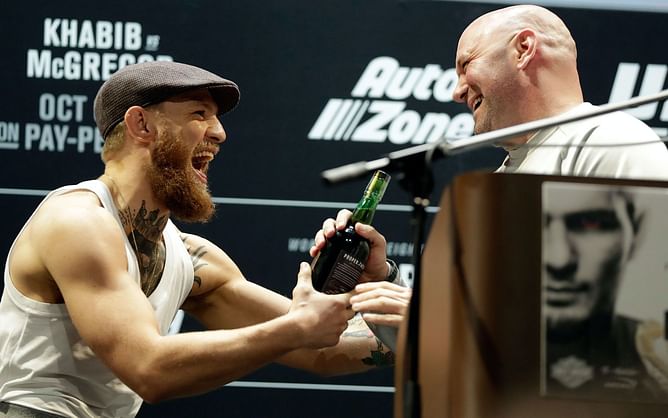 Dana White discloses if it is difficult to work with Conor McGregor - "I've dealt with some bad guys"