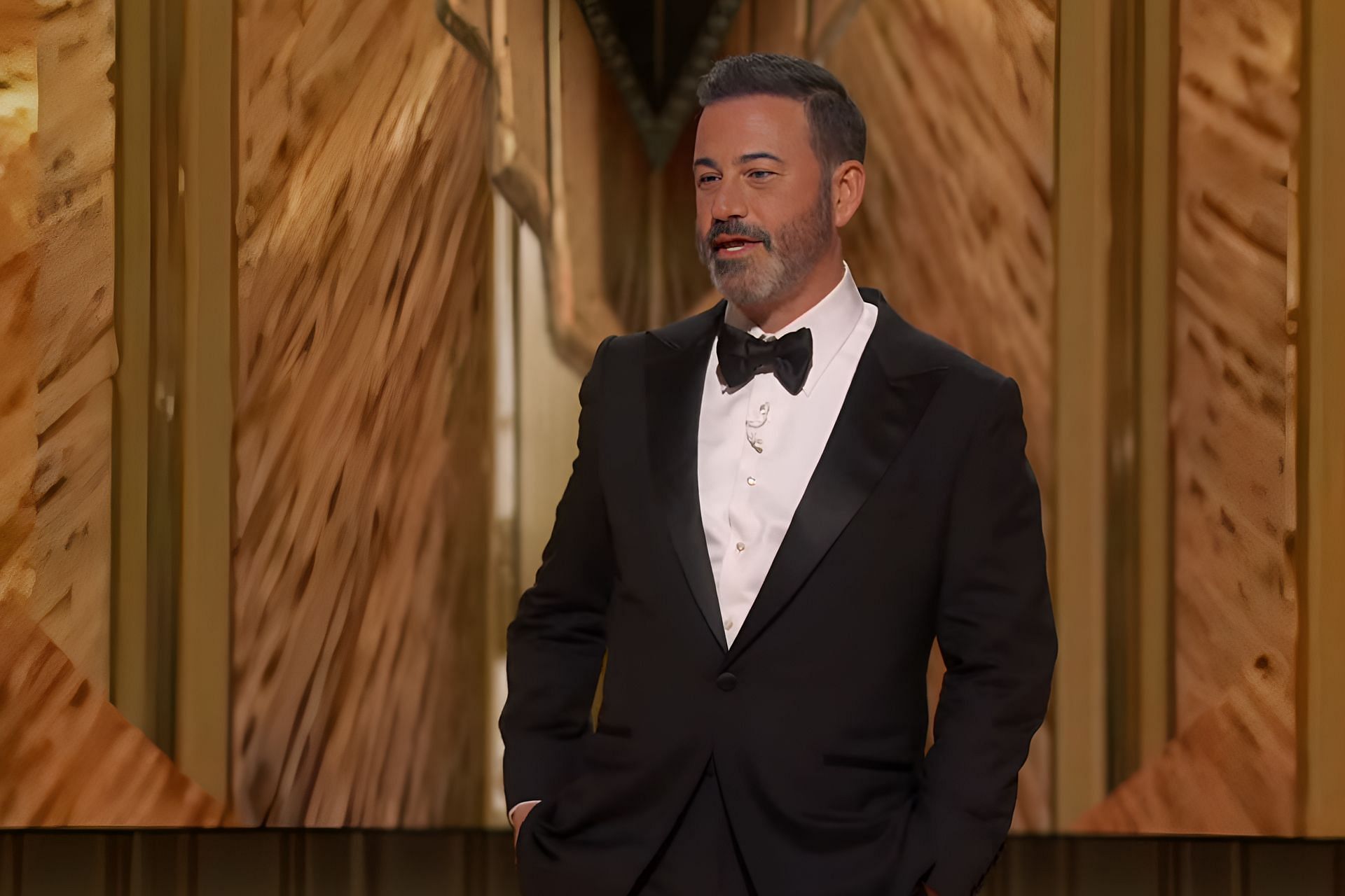 Jimmy Kimmel hosted the 95th Oscars (Image via YouTube/Jimmy Kimmel Live)