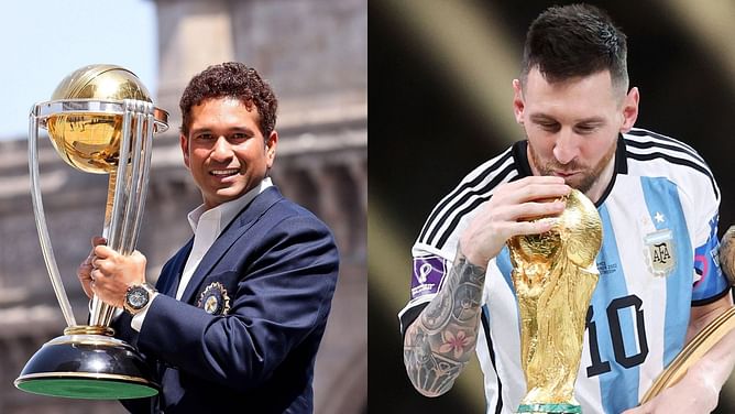 "You have to wait; it will rain" - Ravi Shastri cites Sachin Tendulkar & Lionel Messi's examples to answer India's wait for ICC trophy