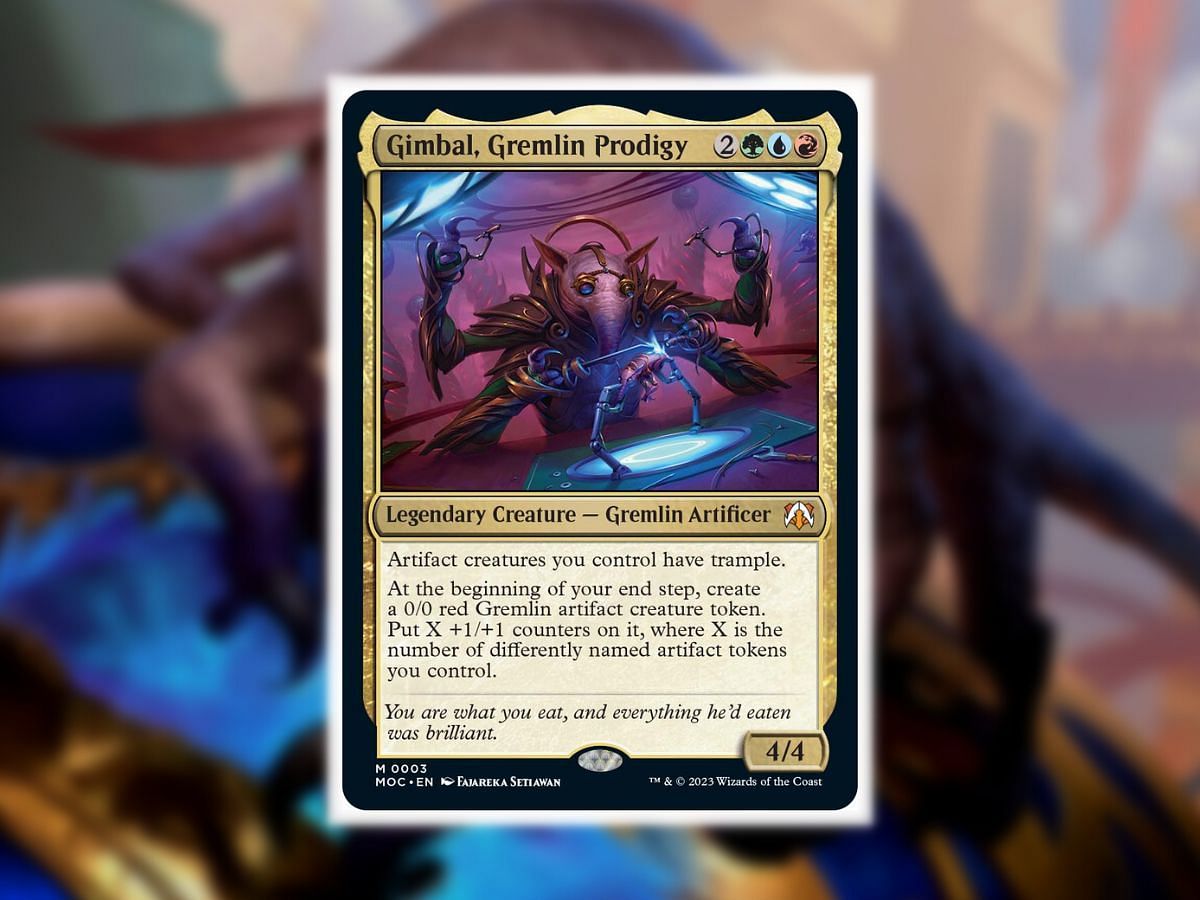 Gimbal, Gremlin Prodigy in Magic: The Gathering (Image via Wizards of the Coast)
