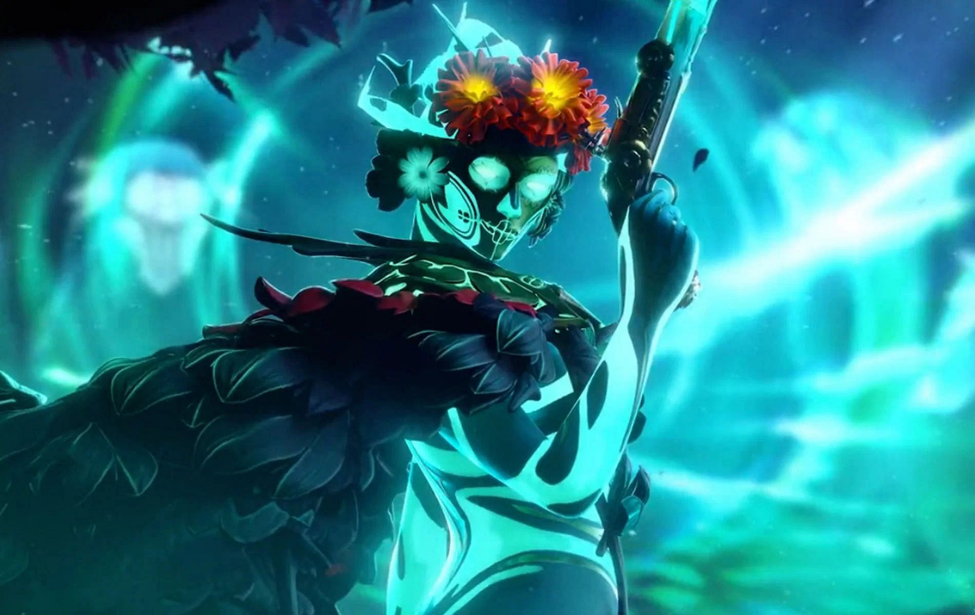 Dota 2 fans are eagerly waiting for the arrival of Muerta (Image via Valve)