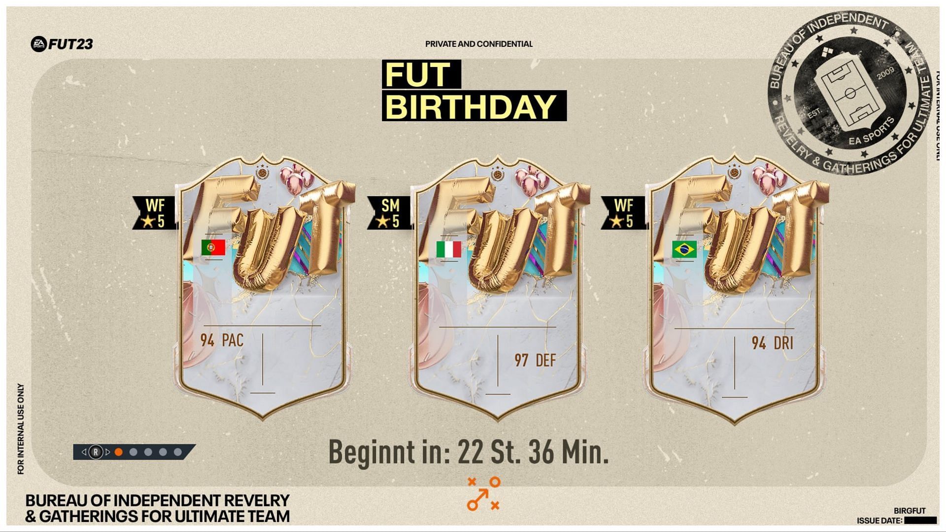 FUT Birthday Icon Figo, Maldini and Kaka have been leaked (Image via EA Sports)