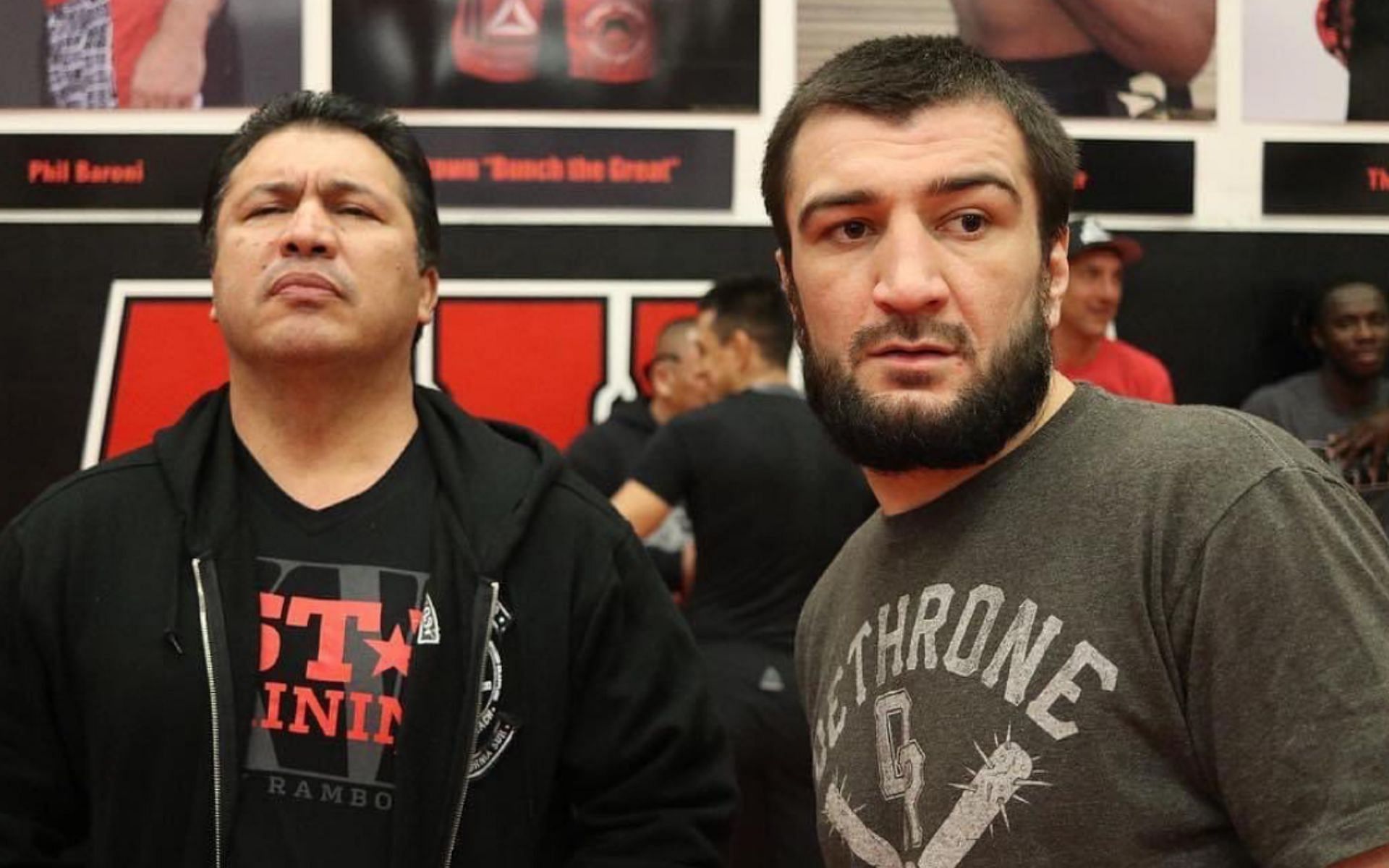 Javier Mendez and Abubakar Nurmagomedov [Image Credits: @abubakar_nurmagomedov on Instagram]