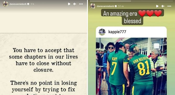 Dane van Niekerk hints retirement from international cricket – Reports