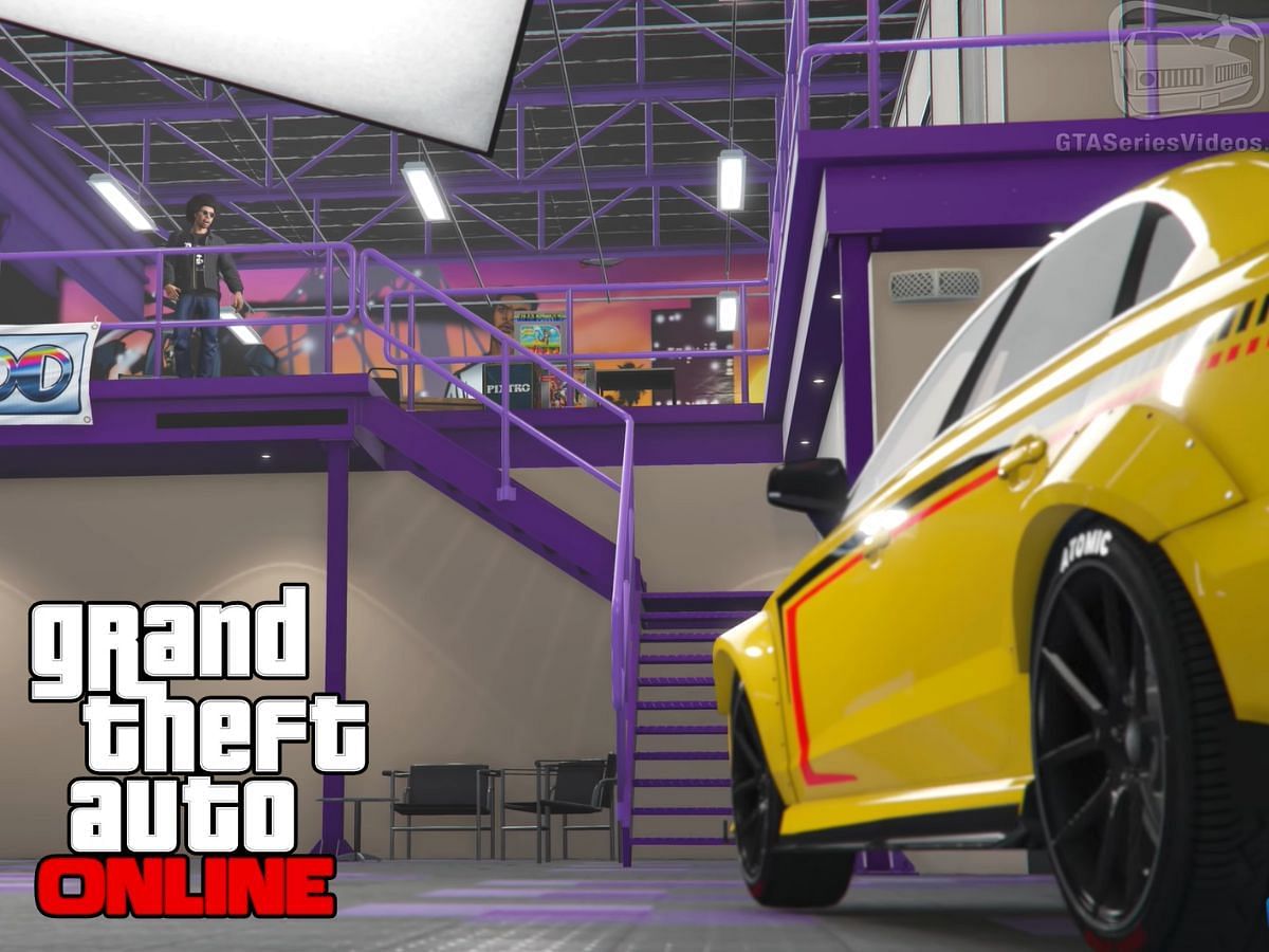 The Auto Shop business is one of the most profitable businesses to own in GTA Online (Image via YouTube/GTA Series Videos)