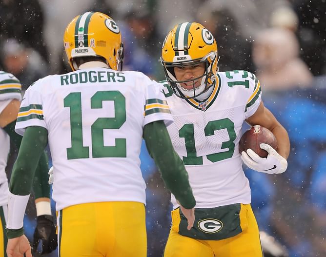“12’s going to be my quarterback” – Allen Lazard supremely confident Jets will finalize Aaron Rodgers trade in parting shot at Packers