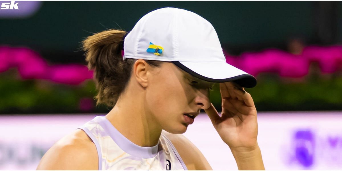 Iga Swiatek suffered semifinal defeat to Elena Rybakina in Indian Wells 2023