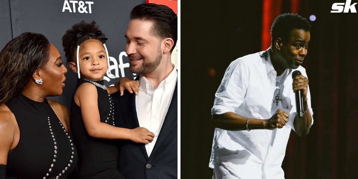 Alexis Ohanian was delighted with Chris Rock mentioning Serena Williams during his Netflix stand-up special