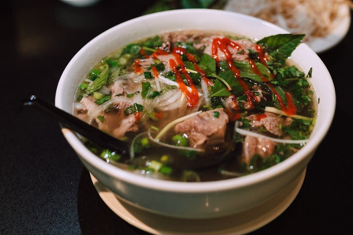 Pho is a popular street food in Vietnam.(Image via Pexels/Rodnae Productions)