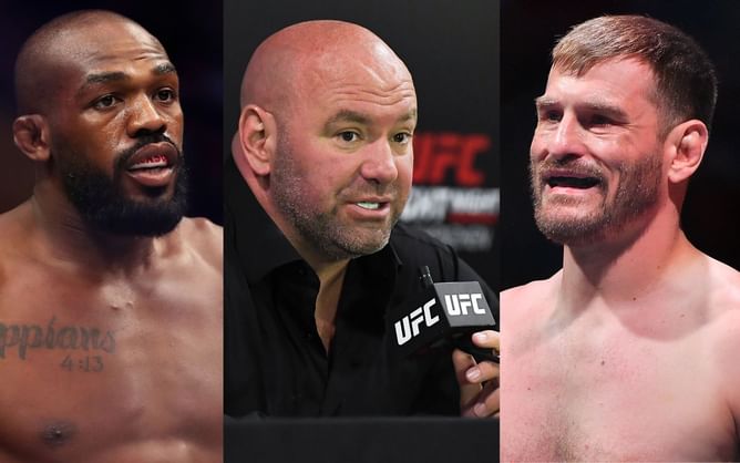 Dana White backs Stipe Miocic against Jon Jones' claims of him dodging a fight