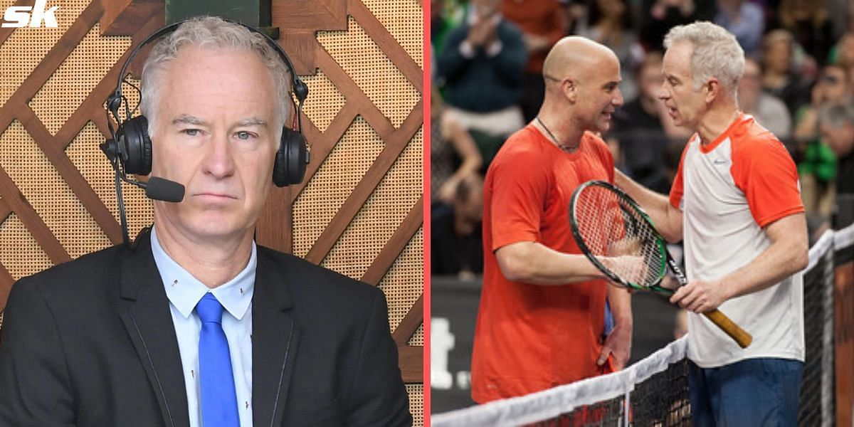 I gave young Andre a hug at the net, and said, 'Why did you listen so  well? - When John McEnroe recalled his final Wimbledon match