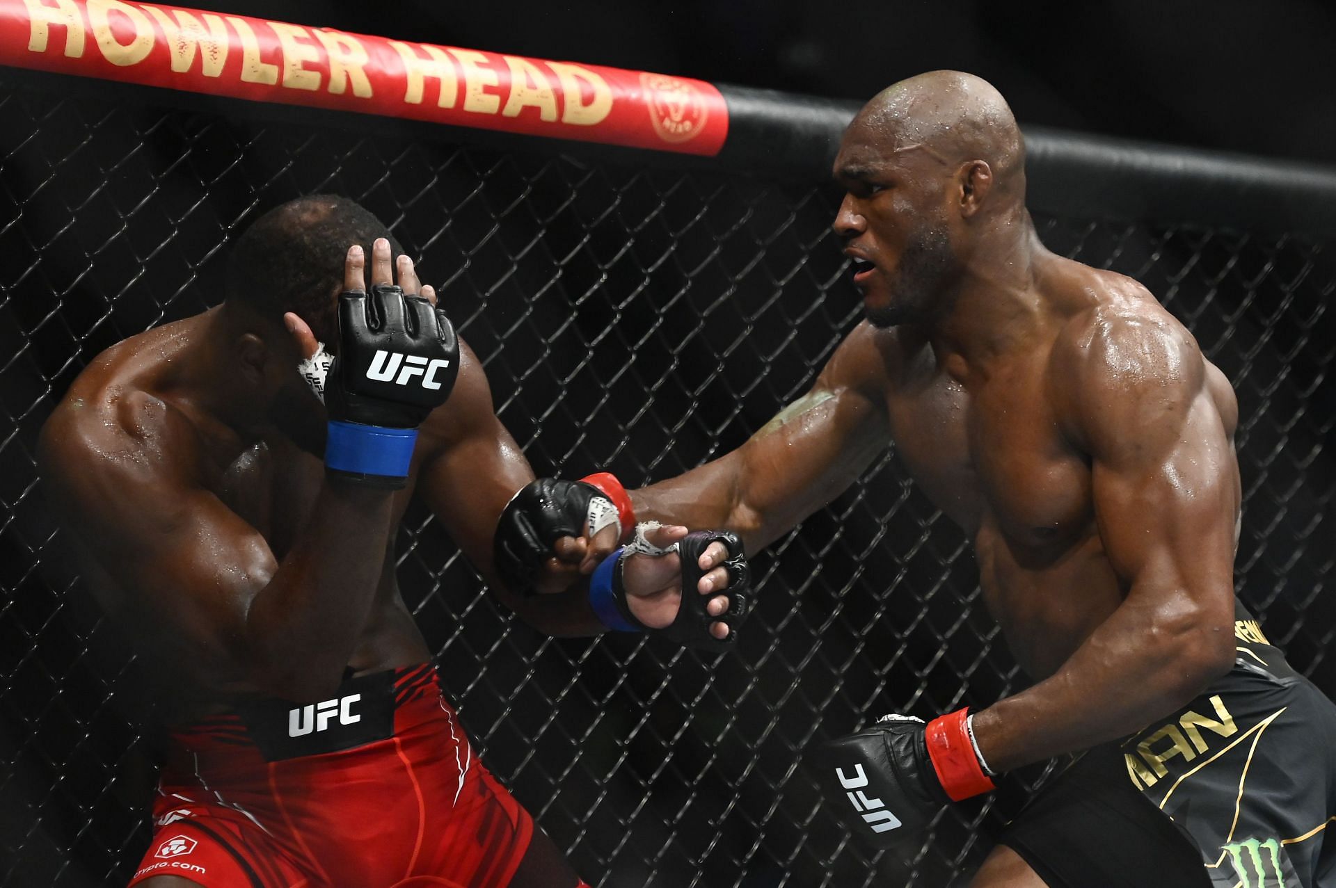 Kamaru Usman was dominating Leon Edwards before he was knocked out