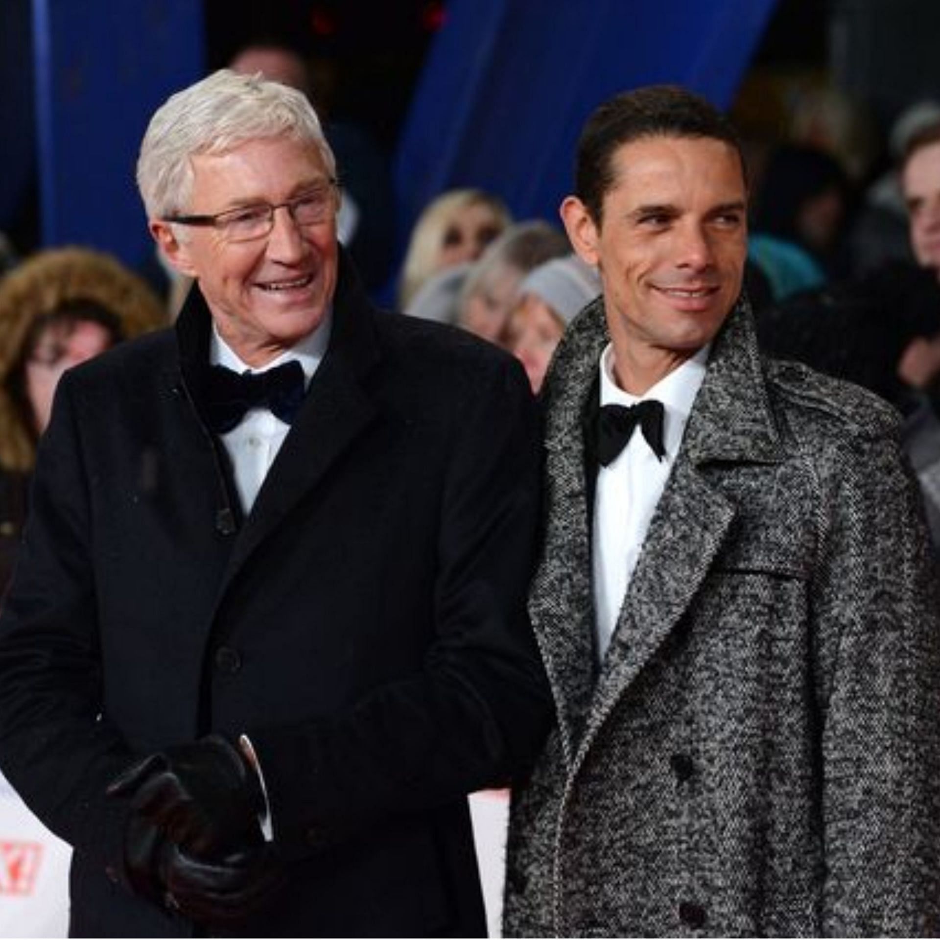 Andre Portasio with husband Paul O&#039;Grady (Image via Getty Images)