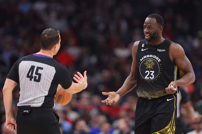 Watch: The exact possession where referees issued Draymond Green his 16th technical of the season