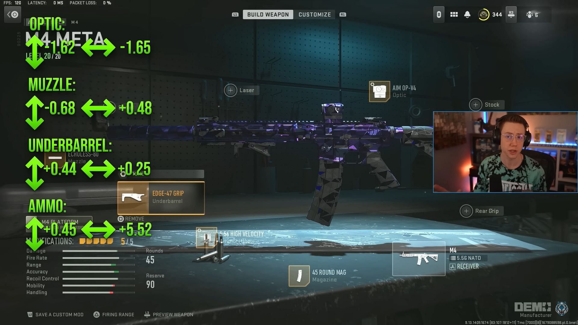 Best loadout and tuning for the M4 in Warzone 2 (Image via Activision and YouTube/WhosImmortal)