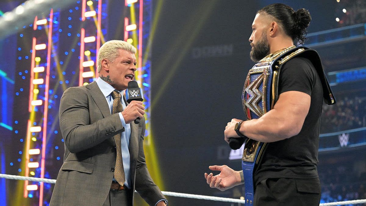 Roman Reigns has gotten into Cody Rhodes