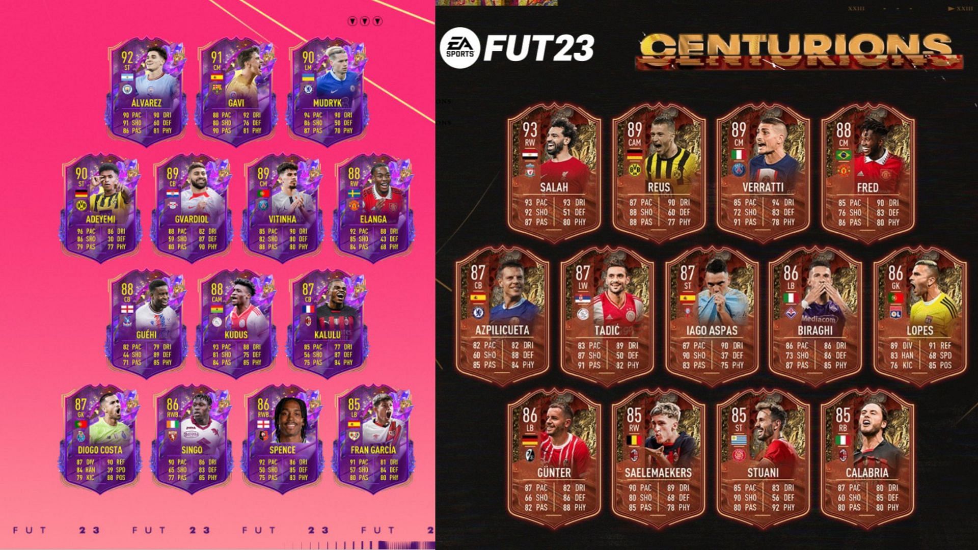 The Mixed Campaign Player Pick SBC can drop some great rewards for FIFA 23 players (images via EA Sports)