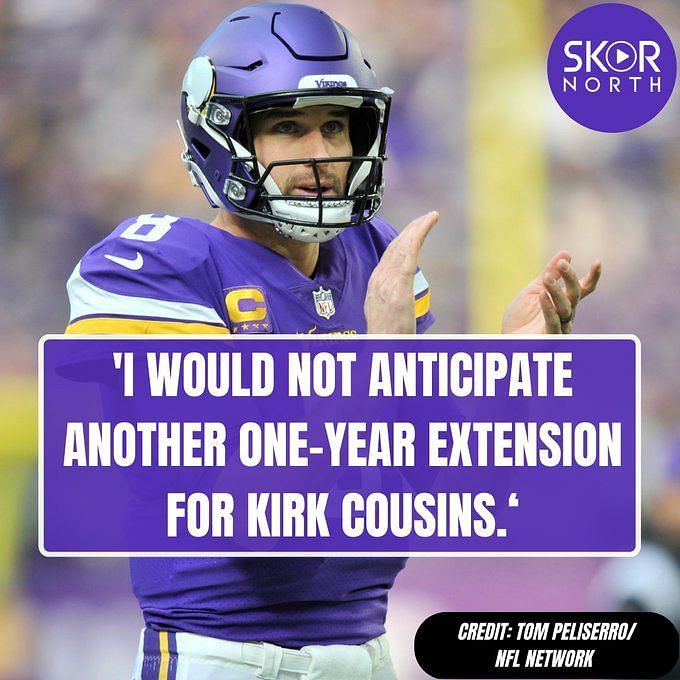 QB Kirk Cousins signs one-year contract extension with Minnesota Vikings, NFL News, Rankings and Statistics