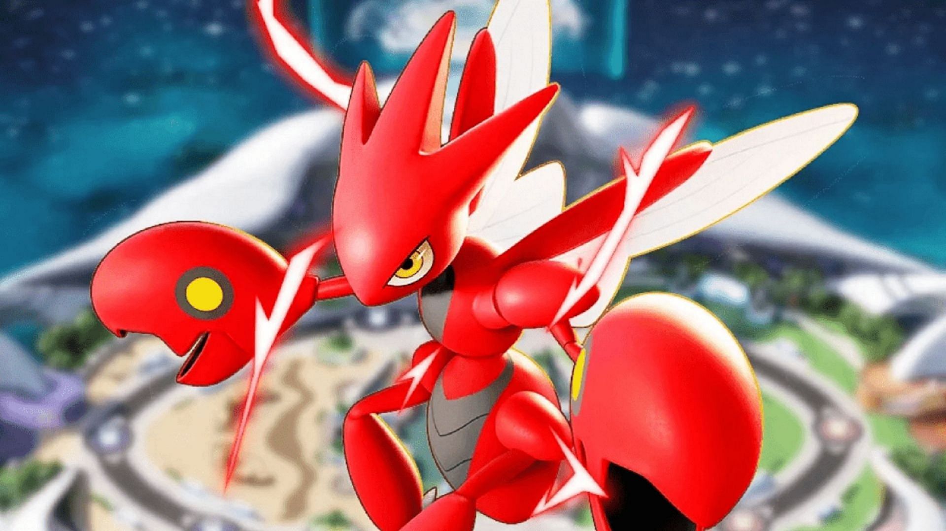 Scizor can step out of Scyther&#039;s shadow in Pokemon Unite with the right loadout (Image via The Pokemon Company)