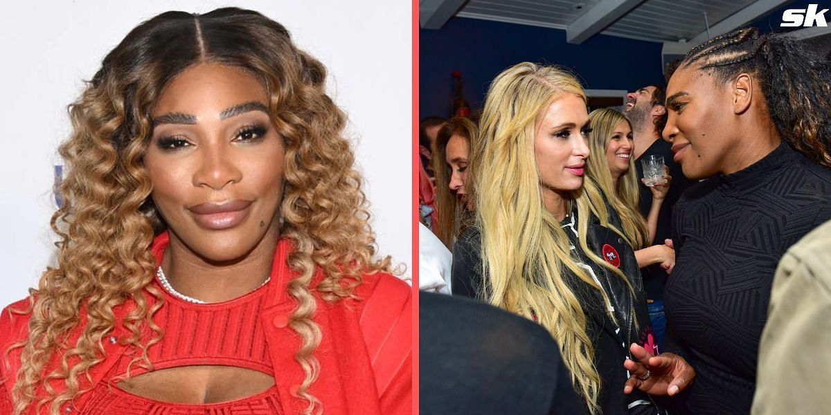 Serena Williams and Paris Hilton