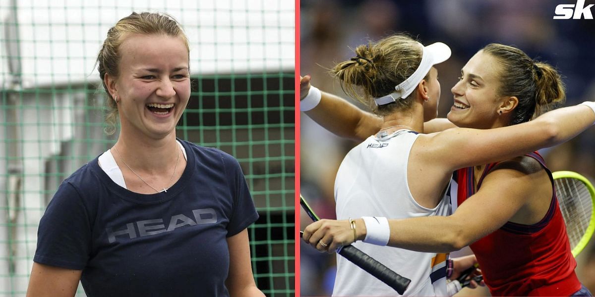 Barbora Krejcikova and Aryna Sabalenka have clashed thrice this year