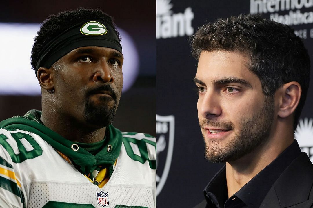 James Jones and Jimmy Garoppolo