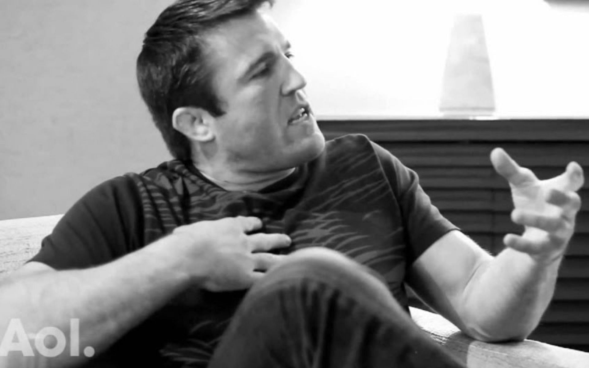 Chael Sonnen [image courtesy of @TroyFrappier/YouTube]