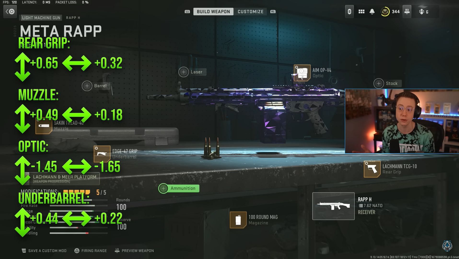 Best loadout and tuning for the RAAP H in Warzone 2 (Image via Activision and YouTube/WhosImmortal)