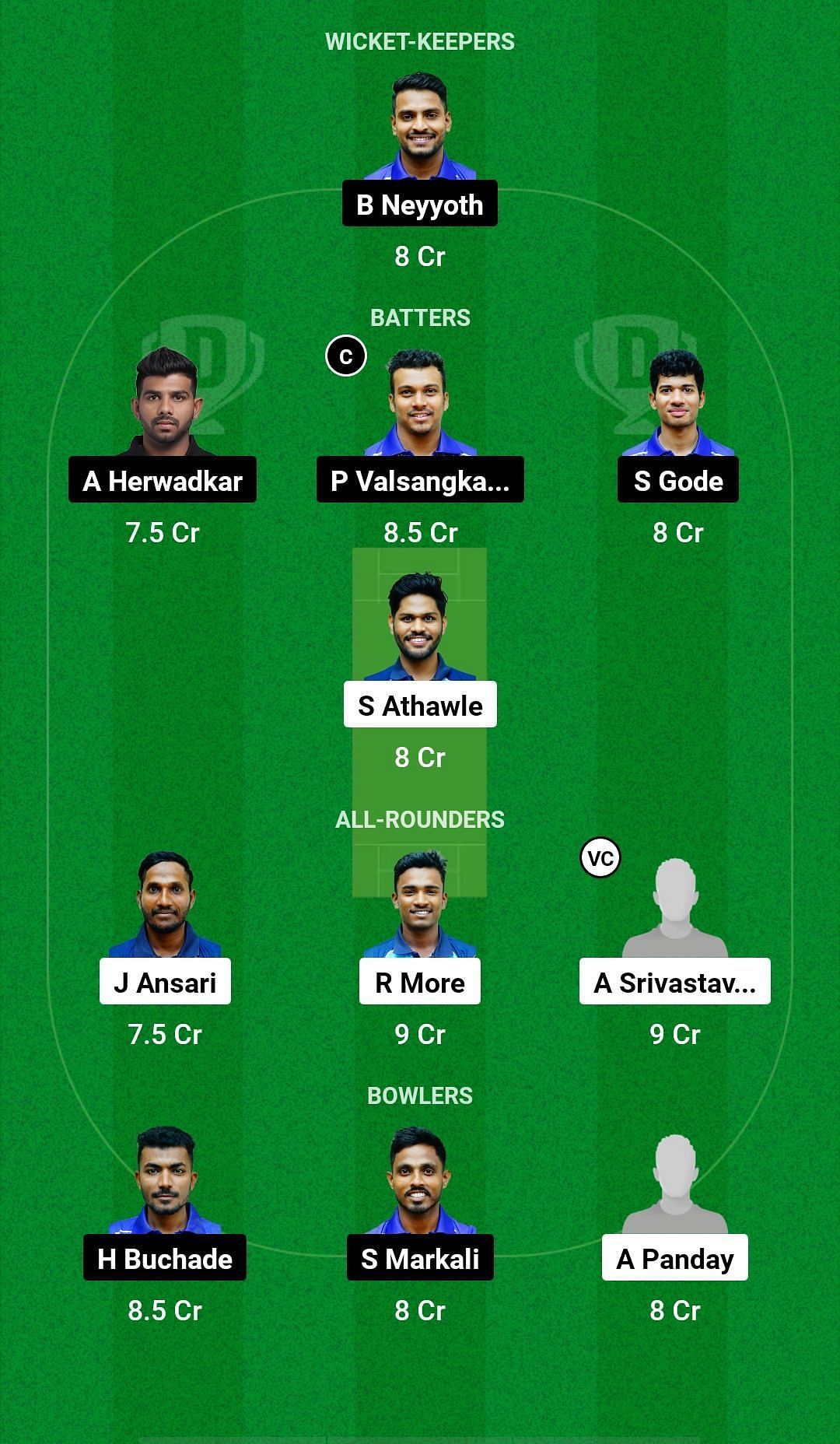 MBL vs THT Dream11 Prediction Team, Final, Head to Head League