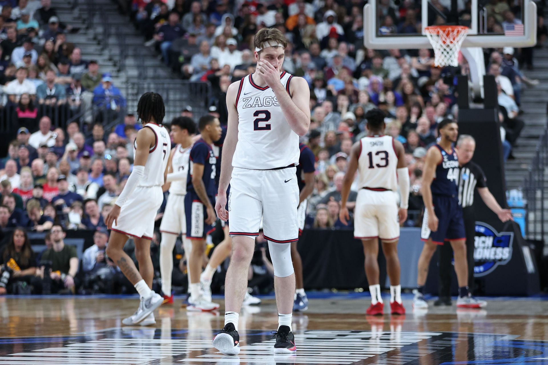 The Bulldogs couldn't reach the Final Four (Image via Getty Images)