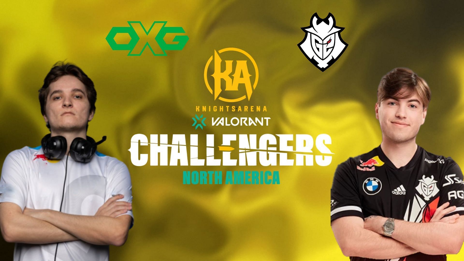 Oxygen Esports vs G2 Esports - VCT NA Challengers Mid-Season Face-Off (Image via Sportskeeda)