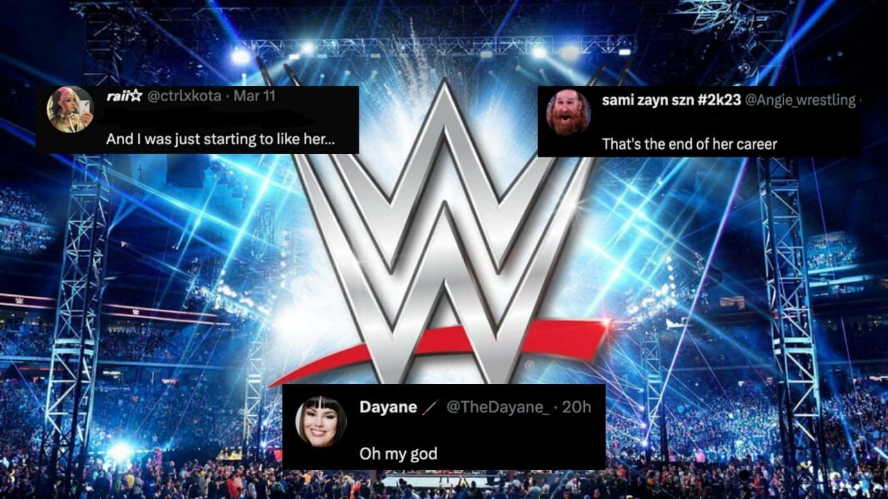 A WWE star caused controversy on social media