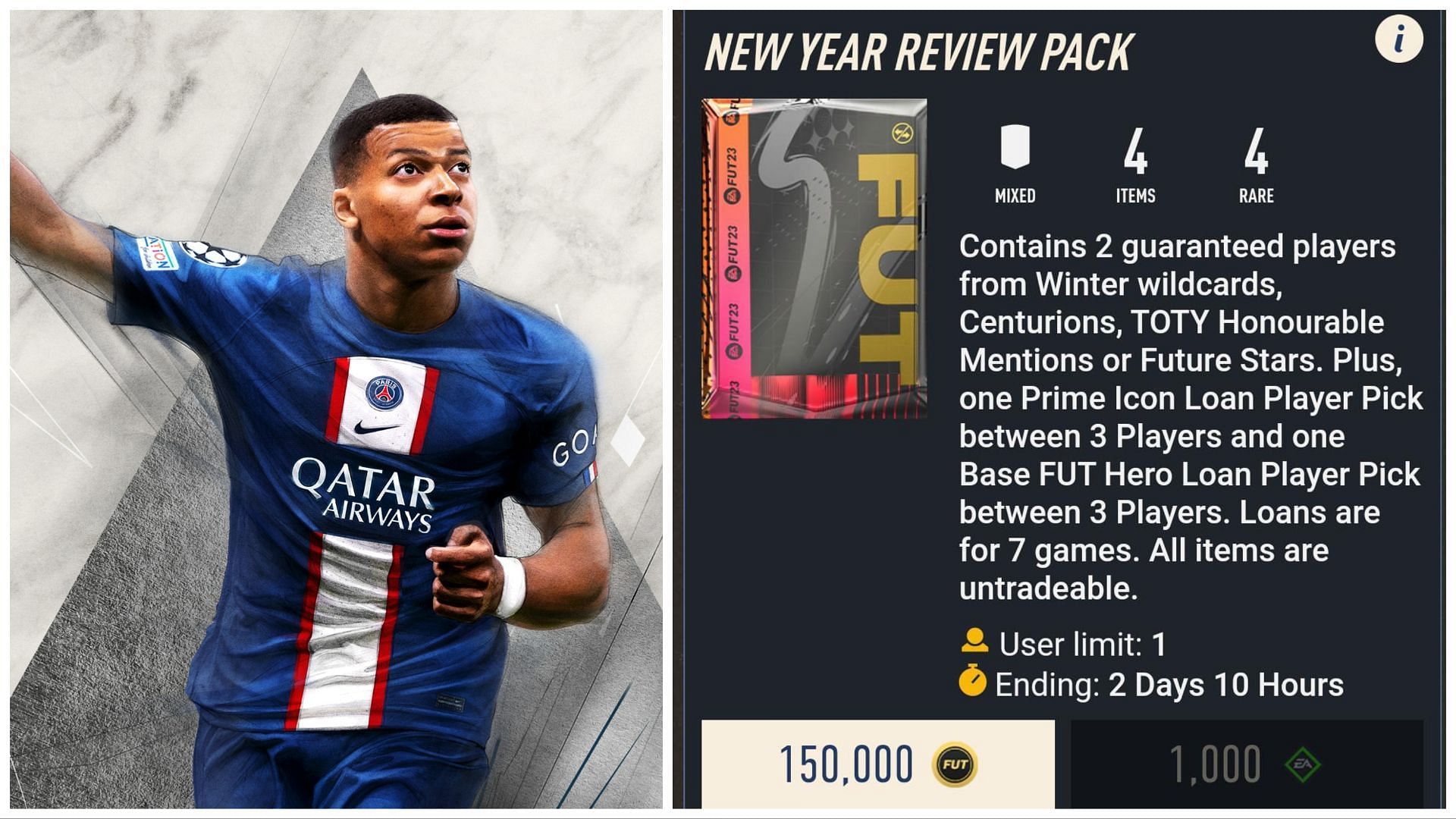 The New Year Review Pack is now available (Images via EA Sports)
