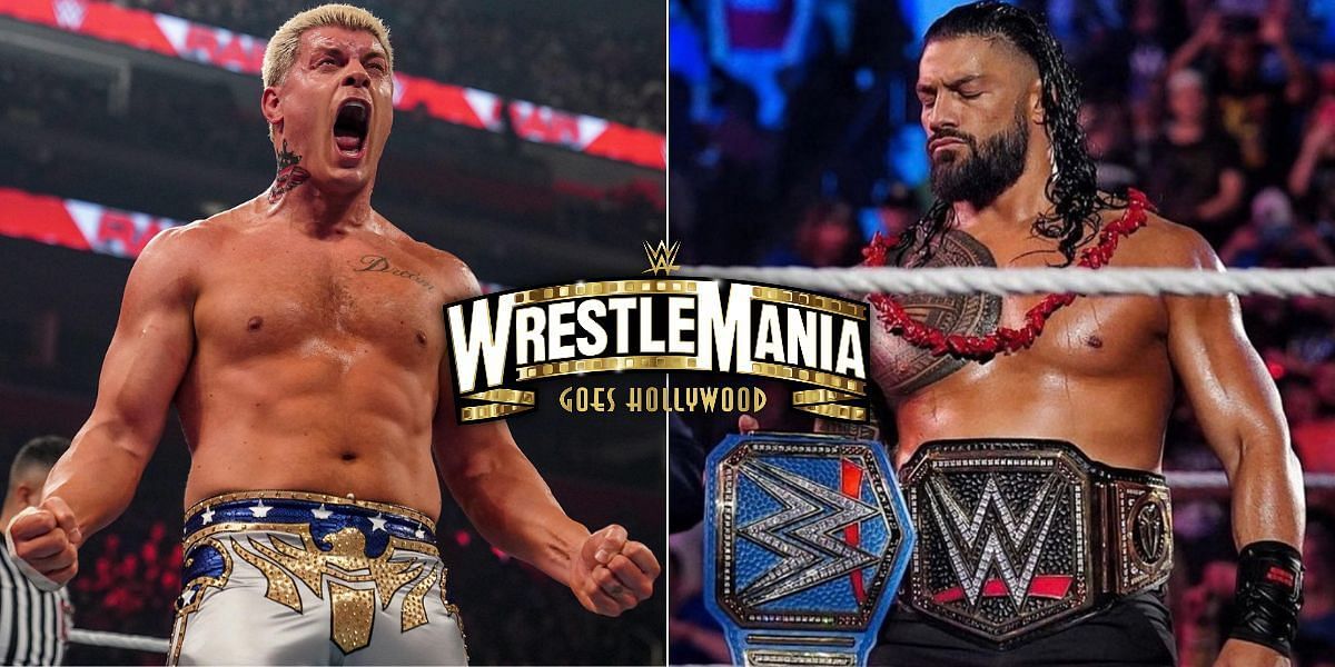 Cody Rhodes will collide with Roman Reigns at WrestleMania