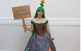 Minecraft Redditor cosplays as the game's most popular rule