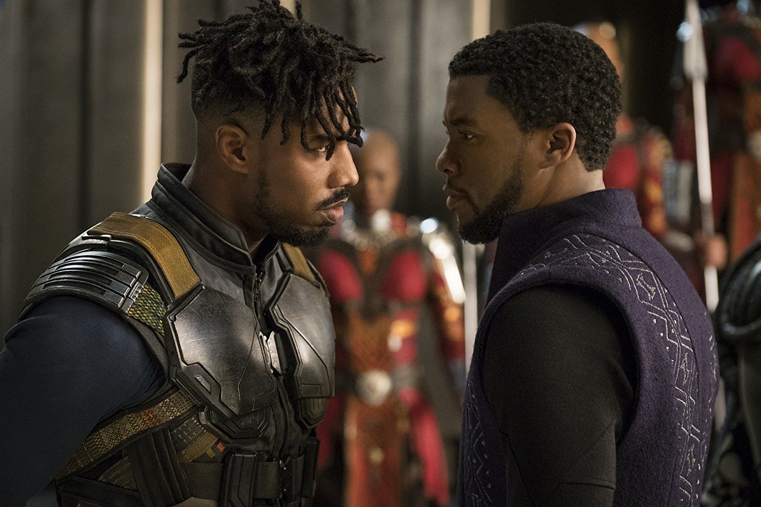Killmonger&#039;s tragic past and burning desire for justice drive his actions as a villain in Black Panther (Image via Marvel Studios)