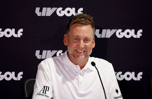 Ian Poulter at 2022 LIV Golf Invitational - Bedminster - Pro-Am (Image via Cliff Hawkins/Getty Images)