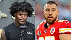 Travis Kelce gets candid on Lamar Jackson’s future - “I just want him out of the AFC”