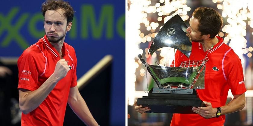 Daniil Medvedev Wins Dubai Title, ATP Tour