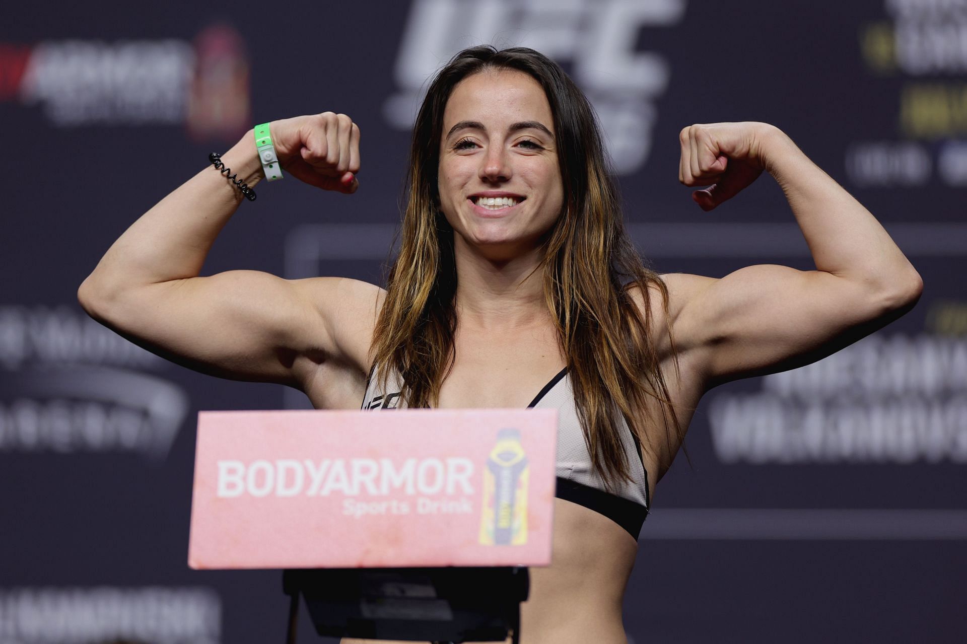 Hot prospect Maycee Barber features on this weekend's main card