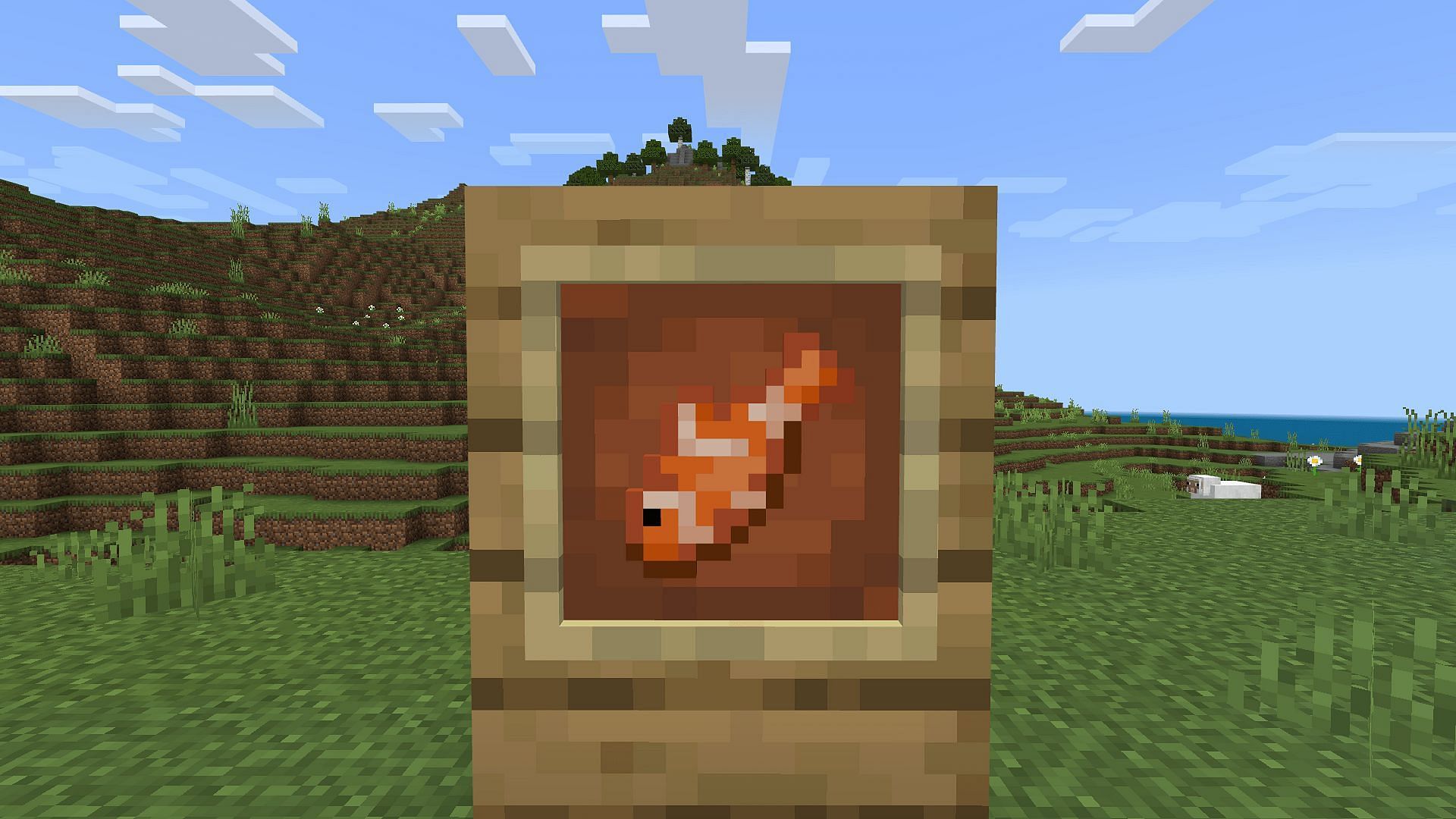A tasty tropical fish will put axolotls in Love Mode in Minecraft (Image via Mojang)