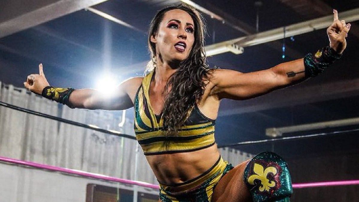 Ashley is one of the most promising female stars in wrestling today!