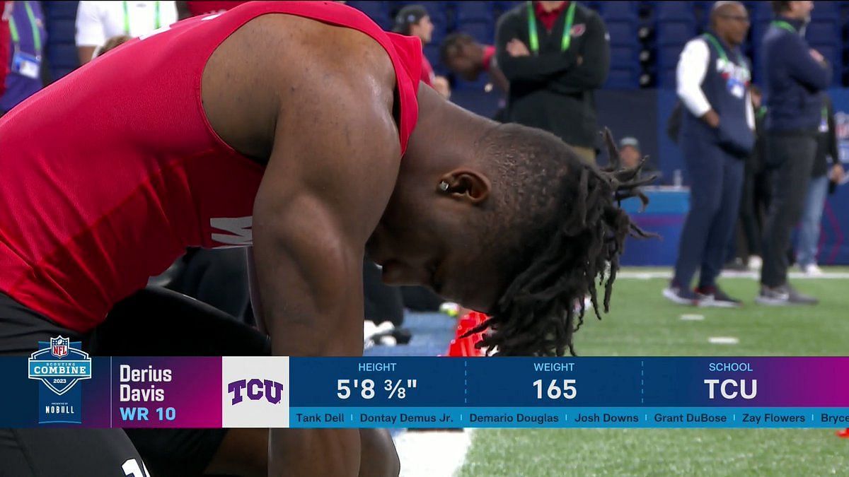 NFL combine: Jordan Davis' 40-yard dash faster than Patrick Mahomes