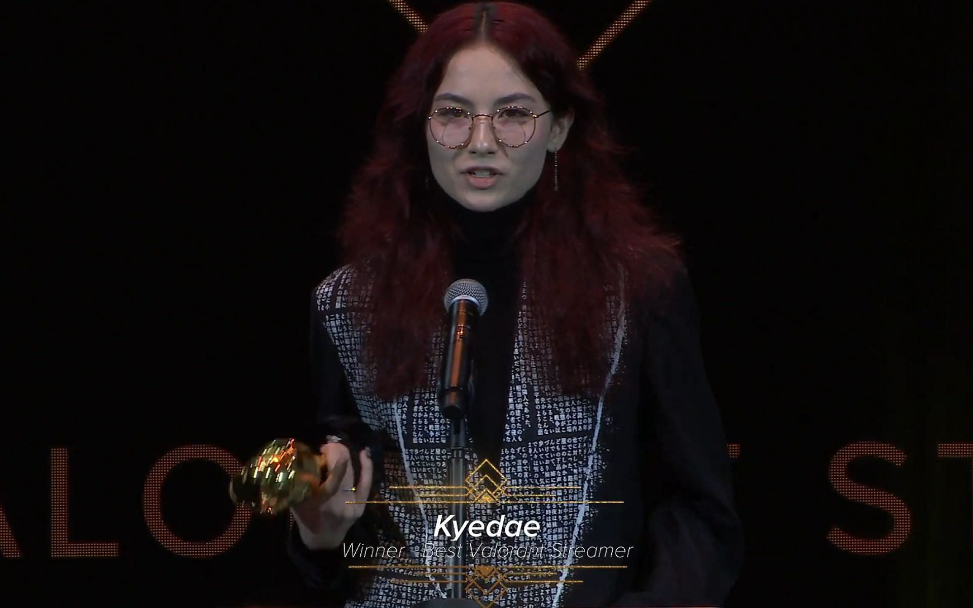 Kyedae impresses fans by making fun of her diagnosis during Streamer Awards  speech - Dexerto