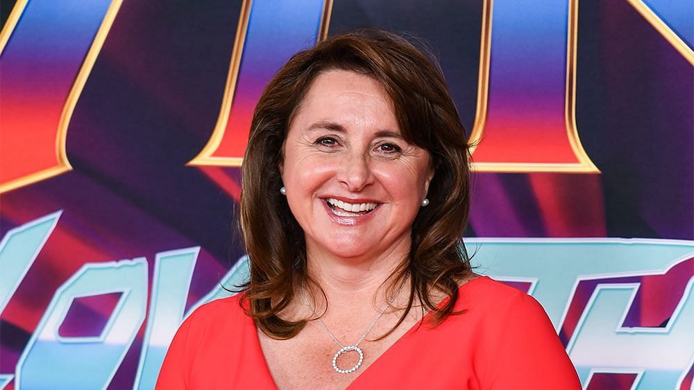 Victoria Alonso at Thor: Love and Thunder&rsquo;s Premiere (Image via Marvel)