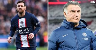 "I didn't expect your question" - PSG boss Christophe Galtier addresses rumours of altercation with Lionel Messi