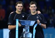 Bob and Mike Bryan at Barclays ATP World Tour Finals
