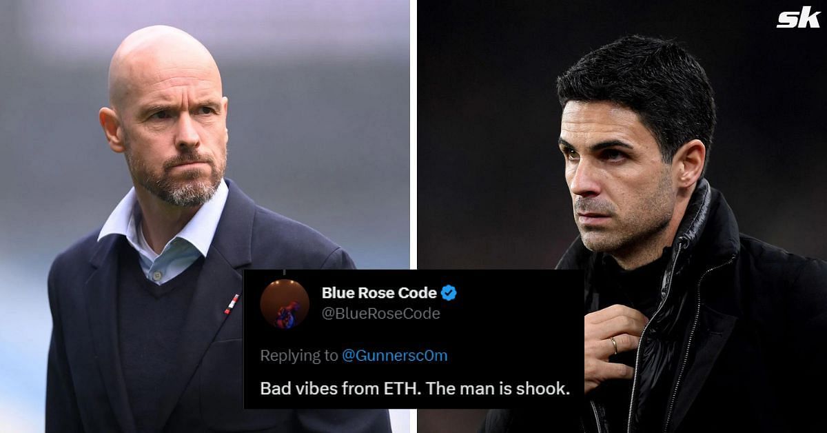 Fans are unhappy with Manchester United manager Erik ten Hag