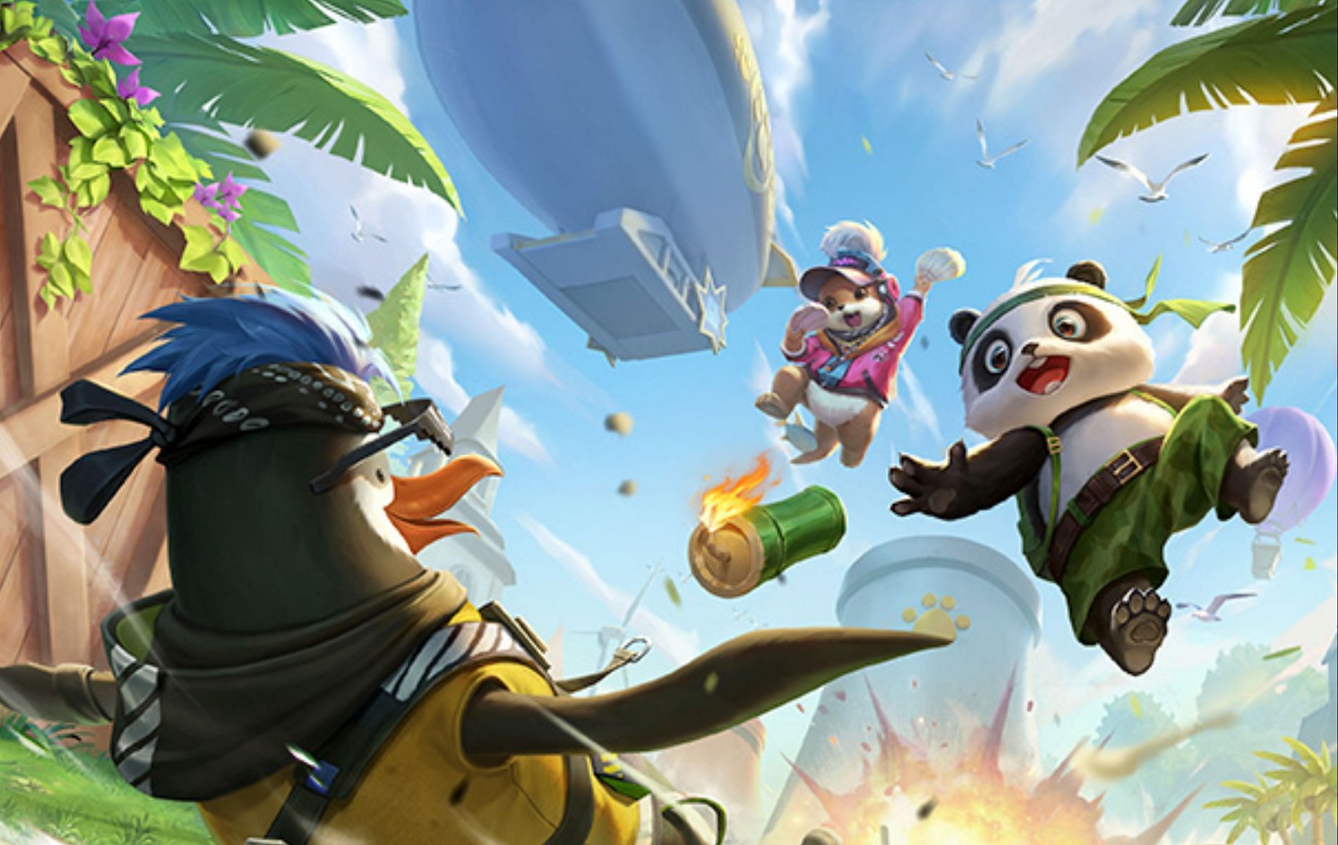 Pit your pets against each other and test their mettle in the brand-new Pet Smash mode (Image via Garena)